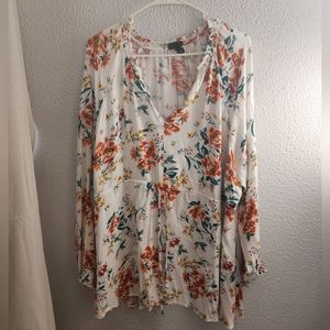 Torrid floral tunic